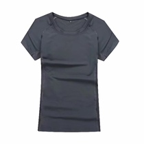  Quick-drying high elastic short-sleeved beautiful color fashion T-shirt thin and breathable yoga fitness outdoor short-sleeved summer ah women