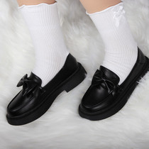 Japanese jk uniform shoes women 2020 new autumn and winter students Joker with thick bottom English style small leather shoes