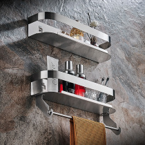 Shower room storage rack bathroom bathroom bathroom toilet stainless steel shower gel shower room Wall Wall free of punching