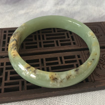 River grinding jade bracelet with jade bracelet and Tian jade bracelet yellow and white old jade bracelet jade bracelet jade bracelet 57 5