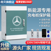 Mercedes-Benz new energy electric charging box Charging pile protection box Distribution box Outdoor waterproof column hanging wall universal