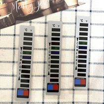 Clothing Thermometer Clothing Accessories Trademark Plume cotton clothes Outer car Sewn Temperature Sticker customizable