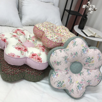 Foreign trade Korean pastoral style pillow sofa cushion plum blossom pillow creative three-dimensional pattern pillow with core waist pillow cushion