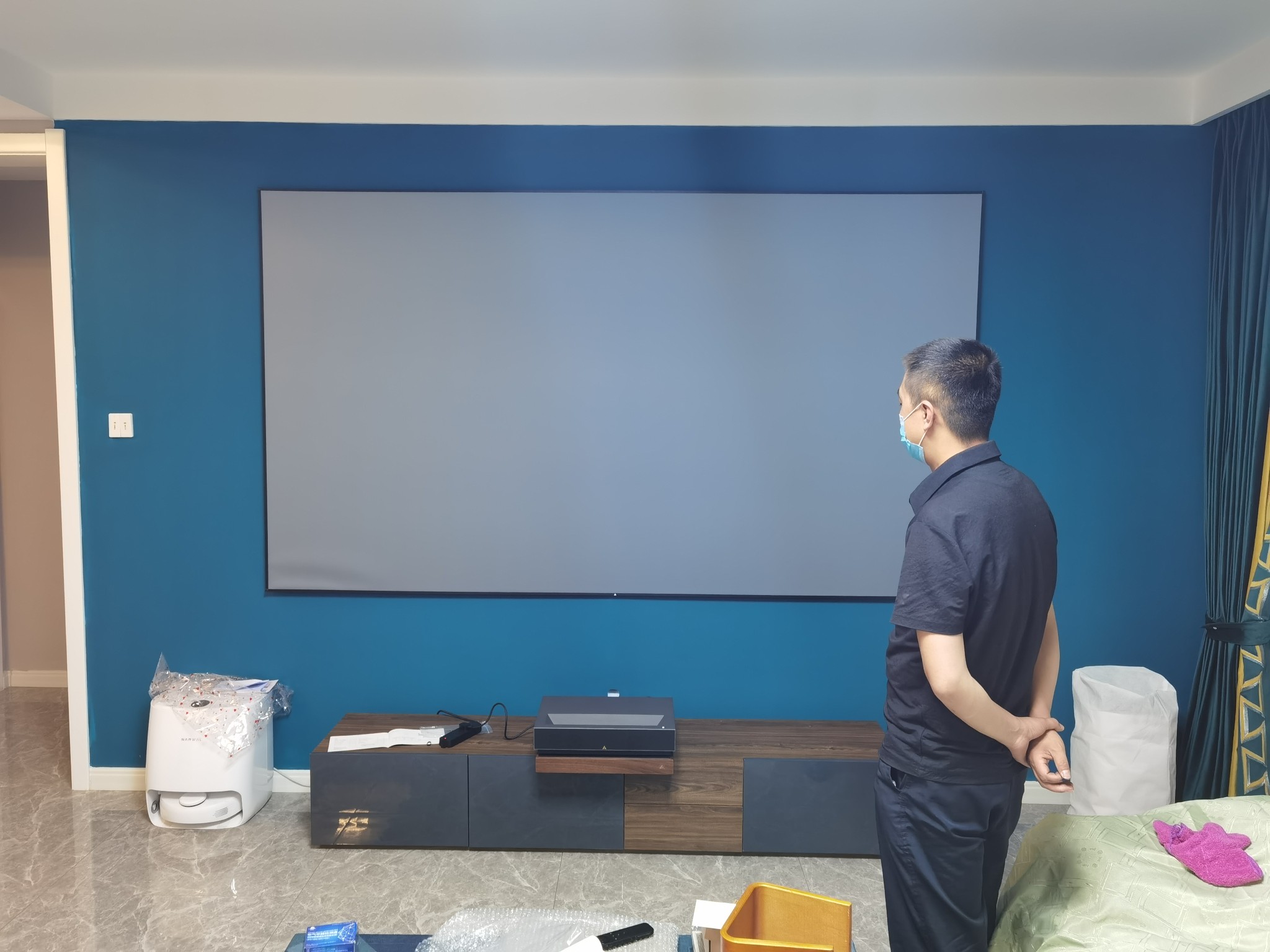 峰米4K激光电视机Cinema质量反馈测评，看了不后悔！
