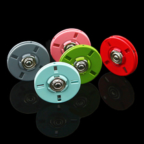 Concealed buttons mother button wool coat womens press button clothes round large button cashmere metal invisible press buttons