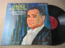 gigli in his glorious prime R edition LP vinyl record Box 209