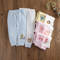 2 dress days no fluorescent children autummy pants male and female double cotton spanked bottom pants warm sleeping pants