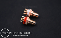 American original CMC 805-2 5-CUR pure copper RCA lotus seat signal socket