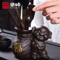 Haofeng six gentlemen set tea accessories household tea clip tea clip tweezers tea spoon tea needle kung fu accessories