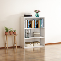 Bookshelf simple floor shelf living room simple space saving storage rack home student table small bookshelf bookcase