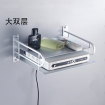 Wall router 6 TV wall hanging storage box bracket top box bracket rack tray aluminum