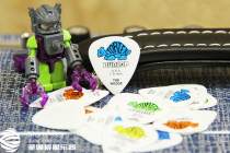 Dunlop Vortex Wedge White Wedge Small Turtle Guitar Pick Shrapnel pick