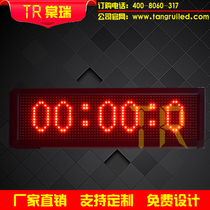 Basketball kart competition led display running time voice broadcast countdown electronic billboard factory direct sales