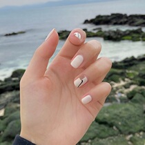 Net red pure black pure white nail glue 2021 new popular color nail shop special nail glue oil therapy glue