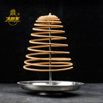 Jinwanglai 1224-hour plate incense holder incense burner aromatherapy stove sandalwood agarwood plate incense Indoor aromatherapy plate incense burner