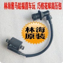 Motorcycle accessories Linhai Yamaha Fuxi car play Liying ghost fire ignition coil Qiaoge flower wedding high pressure bag