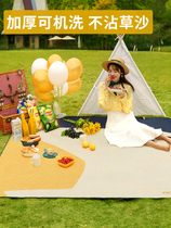 Picnic Mat Anti-Damp Cushion Thickened Outdoor Ground Mat Portable Waterproof Spring Mat Picnic Bueno Cooking Picnic Lawn Lawn Mat