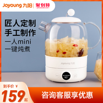 Jiuyang health pot Household multi-functional body tea maker Automatic mini glass office small flower tea pot