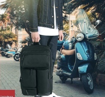 AT7*09002 Multi-dimensional pocket mens business casual computer bag 3D three-dimensional waterproof material backpack