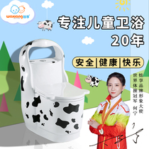 Baby enjoy kindergarten children ceramic toilet 9000 cartoon small early education children toilet baby flush toilet