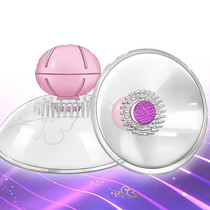 Rechargeable fun chest two-way rotating massager female double breast masturbation nipple stimulation kneading large suction cup soft