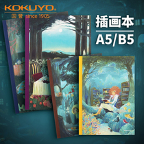 Japanese Renowned Fruit Campus Notebook a5 Minimalist College Students Art And Art Refined Class Notes Cute Super Cute Little Fresher Less Girls b5 Soft face Transcript Thickened Personality Creative Stationery