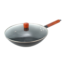 Hardware preferred true stainless tip bottom frying pan Home multifunction frying pan No oil smoke gas electromagnetic cooker universal