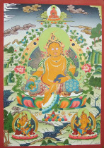 Nepal monk hand-painted exquisite thangka