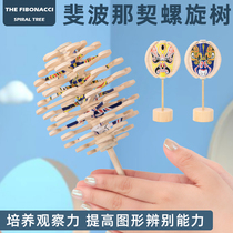 Young children wooden creative rotation lollipo jitter swing swing for boys and girls to vent the unpressurized and pressure reducing artifact toy