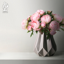 ins Nordic style geometric designer styling florator vase creative flower insertion minimalist living-room table hem decoration