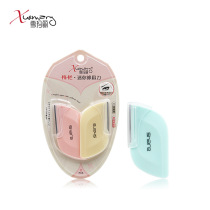 New products 2 Clothing Snow Mary Rhomboid Mini Brow Knife New Hands Safe Sharp Scraping Eyebrow Knife Beginners Portable