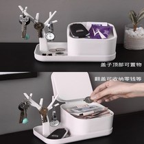 Access key storage box can be hung on the entrance desktop shelf storage box living room creative ornaments