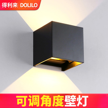 LED wall lamp Living room creative modern simple waterproof staircase corridor Aisle lamp Wall lamp Bedroom bedside lamp