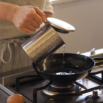 Keep the kitchen tidy and orderly|Conte Japan-made 304 stainless steel oil pot oil tank is clean and does not drip