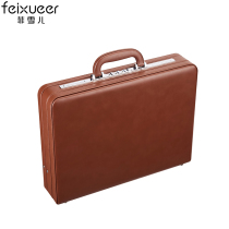 Fisher retro suitcase Female high-end business briefcase Male password box Withdrawal box Computer box Boarding suitcase