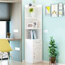 Nordic living room corner cabinet simple triangle shelf multi-function corner cabinet locker corner cabinet corner cabinet