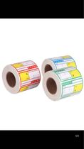 Thermo-sensitive supermarket shelf label paper