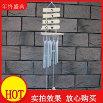 2019 creative happy birthday wind chimes 8 metal aluminum tubes sound sweet gift crafts boutique supply