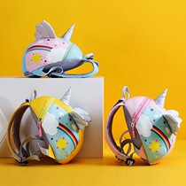 Kindergarten baby bag 3 years old 5 years old boy girl Anti-lost backpack children cute Korean small school bag