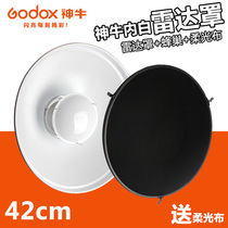 Shenniu 42cm inner white radome with grid honeycomb studio flash portrait shooting attachment