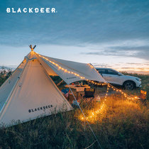 Black Deer Outdoor Camping led Decorative Light Tent Solar Atmosphere Battery Light Birthday Party USB String Lights