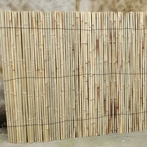 Bamboo piece fence fence bamboo mat mat floor stall bamboo strip bamboo tie goods stall shop anti-corrosion bamboo board woven curtain