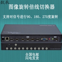 KS-TN701 high-definition picture spinner image doubling-line rotary switcher 90180270-degree rotation