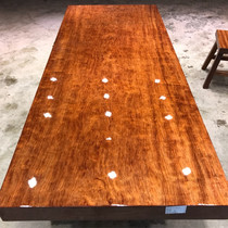 Size: 200-83-11 bar flower large plate solid wood log red wood tea table tea table desk boss table flower pears