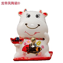 Eight-year-old shop new impulse twelve zodiac ceramic cartoon piggy bank creative craft gift decoration souvenir