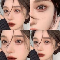 Douyin with mixed blood beauty pupil year throw 2021 new size diameter blue European and American Net Red contact lens TN