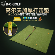 Golf Blow Pad Swing Practitioner Anti-slip Indoor Outdoor Training Teaching Golf Practice Pad Padded Ball Pad