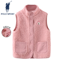 polosport flagship store 2022 Childrens Marchal Autumn and Winter Warm and Wears Wears Vest tide and Camper Shoulder