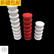 Column target multi-function plastic 9-layer display bamboo stick rock sugar gourd target shelf base material mobile 5-layer 1
