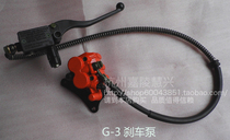 Earth Eagle King motorcycle brake pump assembly DD125G-3DD150G pump plus lower pump filling pipe a set